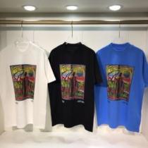 バリエーションに富む 3色可選 半袖Tシャツ 2026春夏 GIVENCHYコピー 希少価値大！プリント 縦には伸びにくい