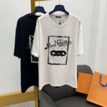 ルイ ヴィトンスーパーコピー 代引 2色可選 クールビズ 数に限りがある 半袖Tシャツ 2025春夏 レジャー