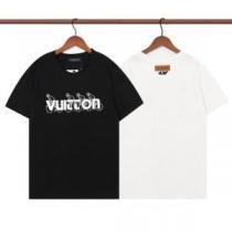 LOUIS VUITTONコピー ブランド 半袖Tシャツ 流通限定モデル 2色可選 気軽にカジュアルに使える 2026春夏