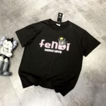 2026春夏 半袖Tシャツ 2色可選 フェンディコピー 数に限りがある 気軽にカジュアルに使える