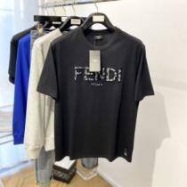 2026春夏 半袖Tシャツ 耐久性に優れ フェンディブランドコピー お洒落に魅せる レジャー