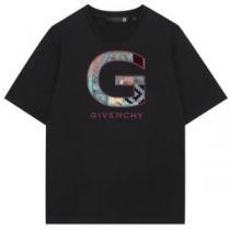 半袖Tシャツ 2026春夏 プリント 風合いが出る ジバンシィ偽物ブランド 2色可選 肌に馴染みやすい ラウンドネック