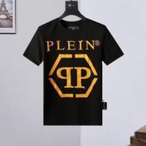 半袖Tシャツ PHILIPP PLEINスーパーコピー 2025春夏 上品に着こなせ 3色可選 タイトフィット