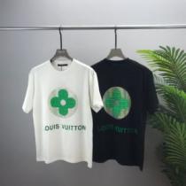 ラウンドネック 着心地抜群 2026春夏 半袖Tシャツ LOUIS VUITTONコピーブランド 使い勝手抜群 2色可選