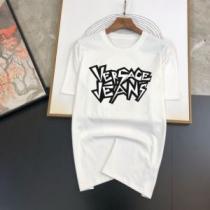 オリジナル 豊富なサイズ 半袖Tシャツ 2025春夏 ヴェルサーチコピーブランド 2色可選 優しいフィット感