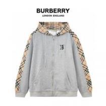 チェック柄 BURBERRYスーパーコピー 激安 ジャケット 2026新作 フード付きコート 海外セレブ愛用