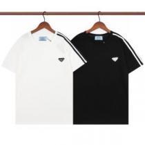 半袖Tシャツ 2026春夏 利便性に優れ PRADAコピーブランド 2色可選 通気性に優れた クールビズ