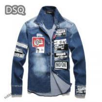 DSQUARED2ブランド 偽物 通販 こだわりのコート 2026新作 適度な厚み デニムジャケット 耐久性のある