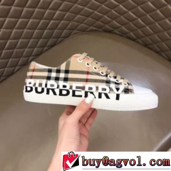BURBERRYスーパーコピー 豊富なサイズ 軽い履き心地 2026新作 フラットシューズ 2色可選 ポップ