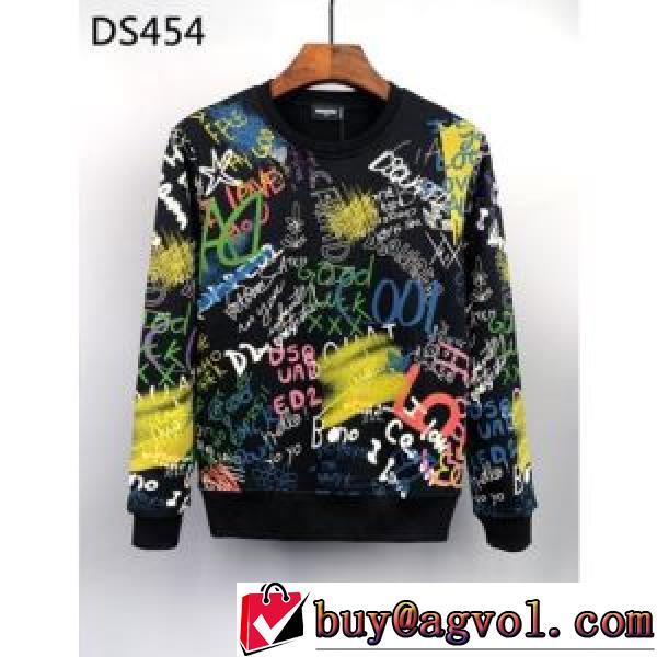 DSQUARED2コピー ブランド プルオーバーパーカー ポップ 2025新作 軽くて暖かい 大花プリント