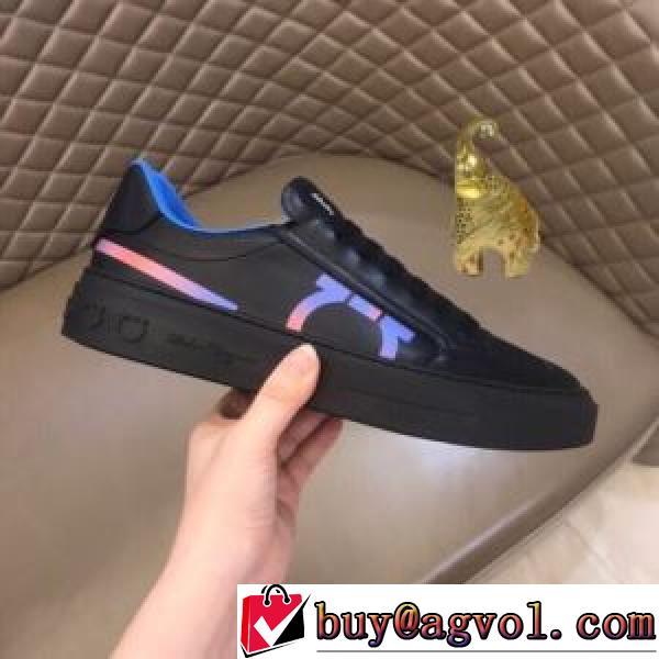 FERRAGAMO偽物ブランド ローヒール 2026新作 抗菌・防臭加工 豊富なサイズ 2色可選