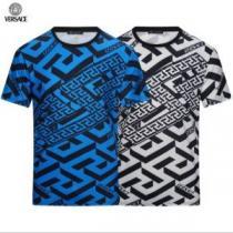 2026春夏 細身のシルエット Tシャツ 2色可選 先行販売 柔らかい手触り VERSACEコピー ブランド