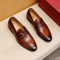 革靴 2026新作 FERRAGAMOブランド コピー 最安値に挑戦 フォーマルシューズ 3色可選