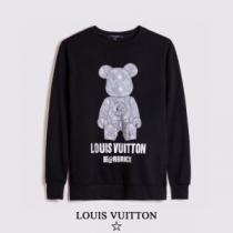 2色可選 2026新作リブ付 プルオーバーパーカー LOUIS VUITTONブランドスーパーコピー 個性的なデザ