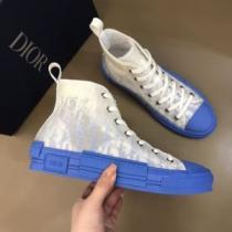 DIORブランドスーパーコピー 冬用防寒 上品な輝きを放つ形 2026新作 ハイカットスニーカー
