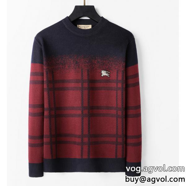 BURBERRYコピーイギリス風高品質セーター　バーバリー古典的なシンプル化 バーバリー魅力感を持つ新品