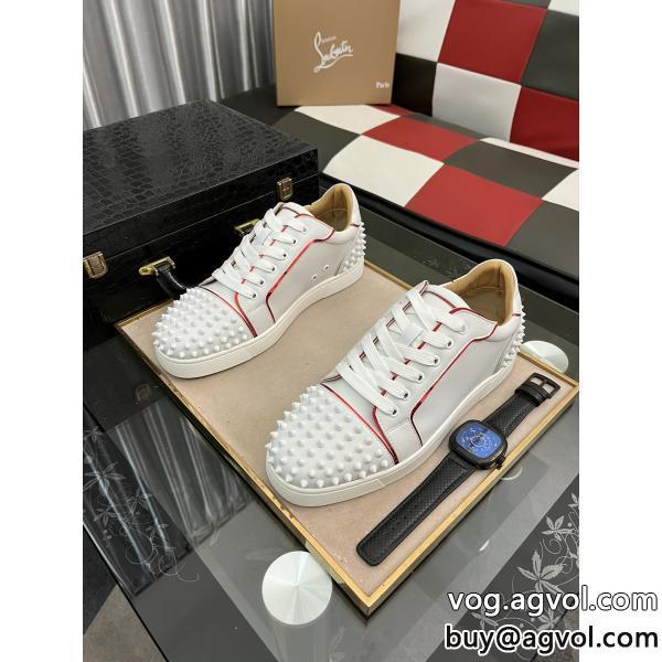 christian louboutin 靴 コピー（赤い底の靴）コーナーシリーズ、カップルカジュアル板靴