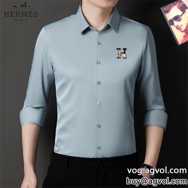 多色長袖Tシャツセール価格でお得　新作ユニセックススタイルエルメス偽 ブランド 通販
