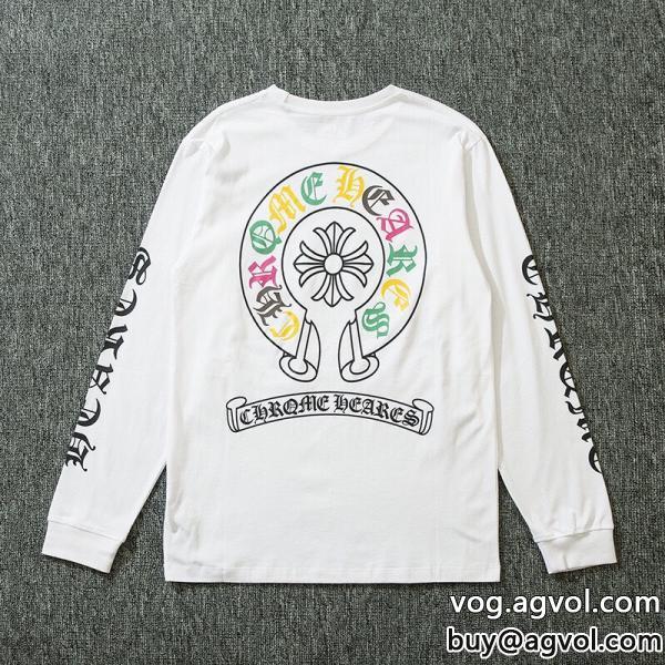 ブランド コピー  2026&nbsp;長袖Tシャツ送料込み 希少品超必須アイテムCHROME HEARTS
