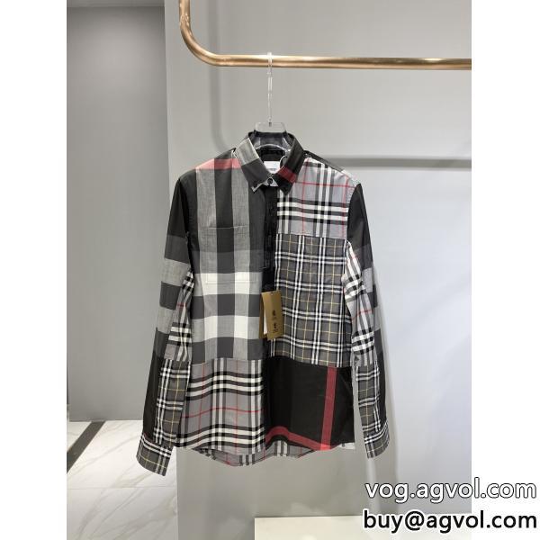 男女共用長袖Tシャツ在庫あり 5-6日着大注目国内完売数量限定品質がきちんとしているブランド レプリカBURBERRY