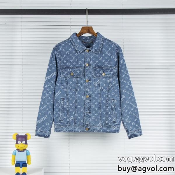 ルイ ヴィトンブランド 偽物 通販高等材料牛仔服数量限定奇跡の入荷秋らしいきれい色のように