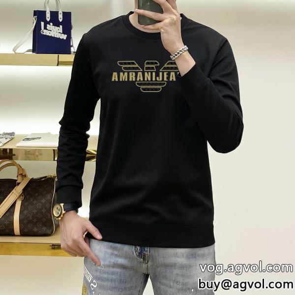 精緻でユニークアルマーニ ARMANIコピー ブランド秋冬ファッション長袖パーカー品のよさを感じさおしゃれを楽しむ！