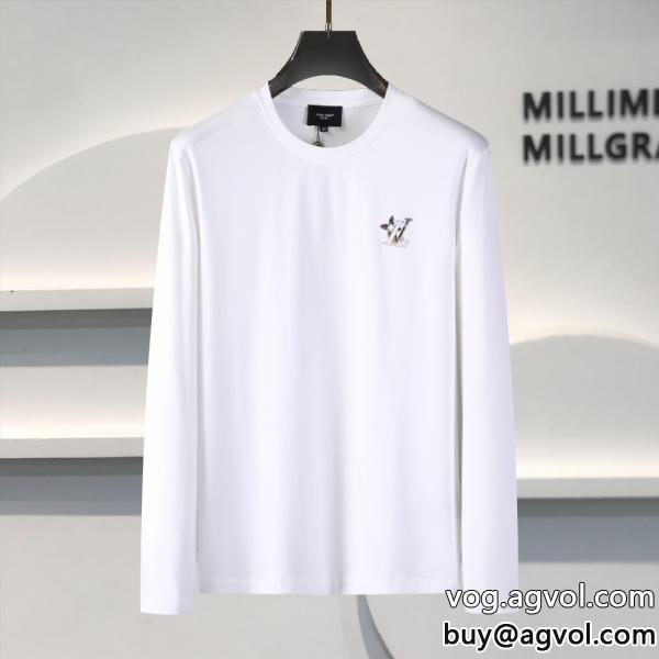 長袖Tシャツコピー 通販数量限定☆2026SS涼しげな印象のルイ ヴィトン LOUIS VUITTON高等材料