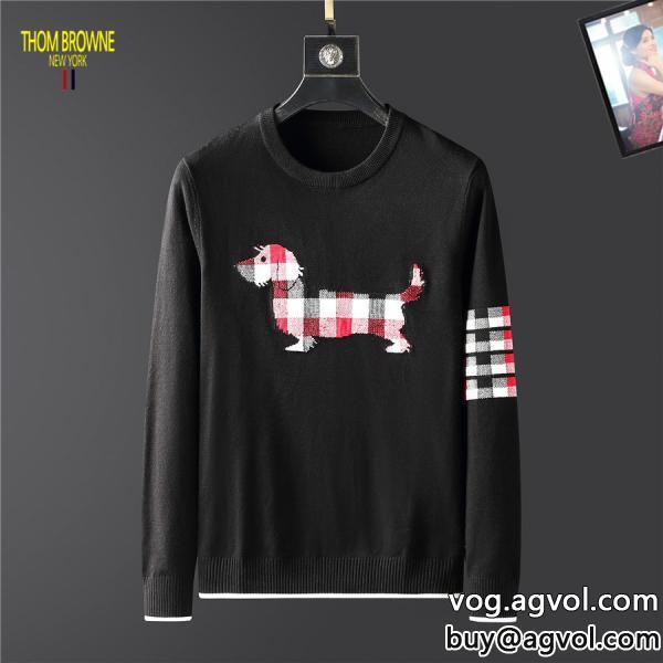 秋冬セーター最新☆大人気☆話題沸騰大人のこなれ感超火新モデルブランド レプリカTHOM BROWNE