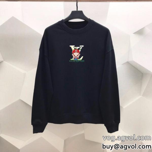 コピー 品 ブランドLOUIS VUITTONパーカー秋冬に必要なおすすめアイテム際立つ抜け感がある質感が上等