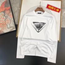 プラダ PRADAブラッシュアップして華やかにネクストヒット必至ブランド長袖Tシャツ質感が上等ブランド コピー 販売 