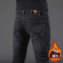 保温ジーンズ高等材料新商品☆完売必至大人買い必須なこの秋冬ブランド アクセサリー 激安ヴェルサーチ