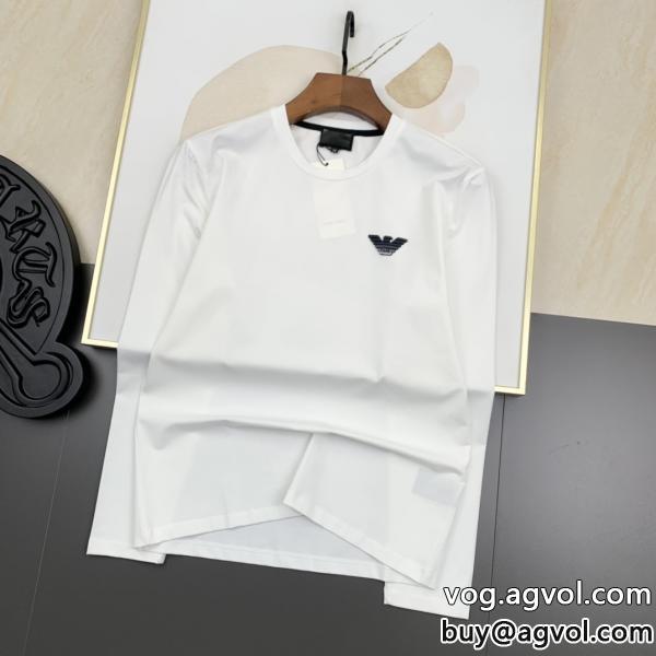 長袖TシャツARMANIスーパー コピー 通販在庫手元にあり即発セール必需品カジュアルで気分爽快お得で品が良い
