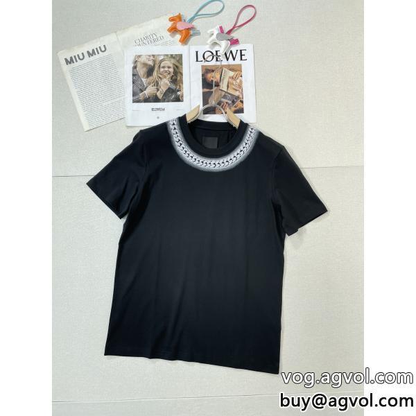 スーパー コピー 安心ヴィンテージ感男女兼用らしいシルエットTシャツジバンシー