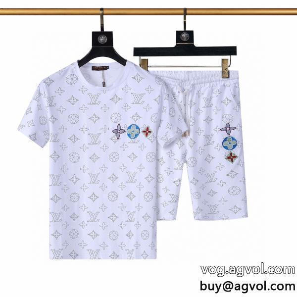 TシャツVIP価格　海外発冬の最旬スタイルを楽しいLOUIS VUITTONブランド レプリカ
