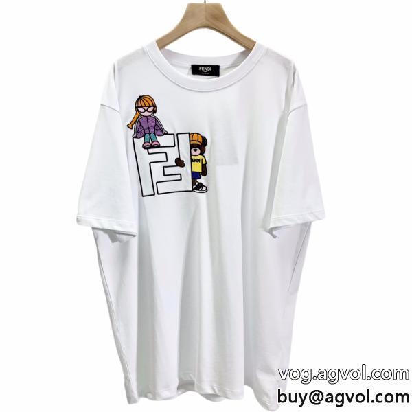 コピー 品 ブランド世の流行に左右されないデザイン狙い目TシャツFENDI
