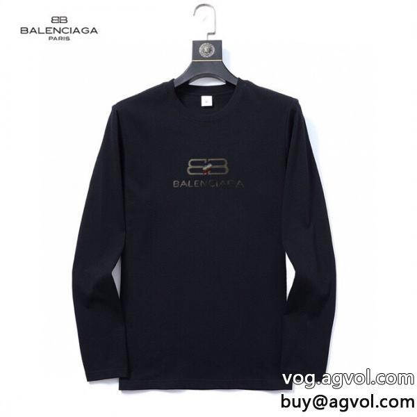 上等balenciagaスーパー コピー 販売長袖Tシャツ高級感ある新商品☆完売必至