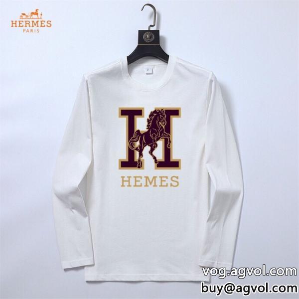 ブランド コピー 専門長袖Tシャツ評判が高い超大特価　大人気圧倒的な人気HERMES