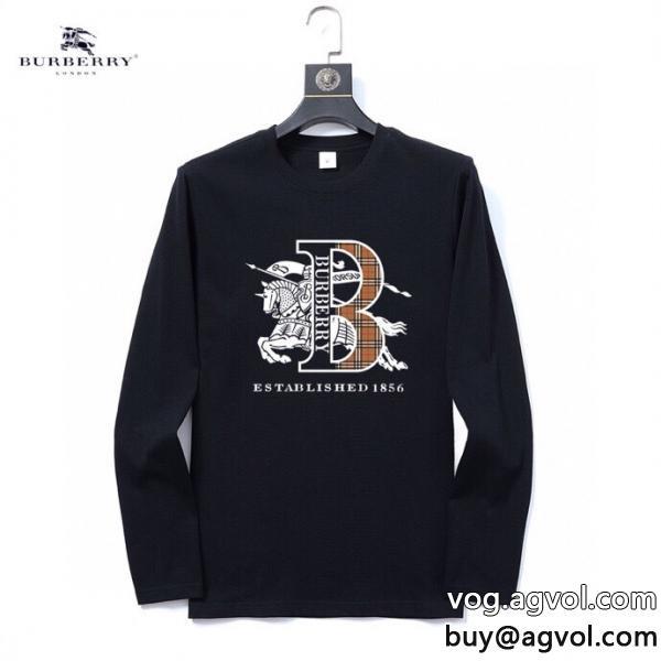 BURBERRY耐久性長袖Tシャツ毎日に上質を 今すぐ買えちゃう！新着激安 ブランド 通販