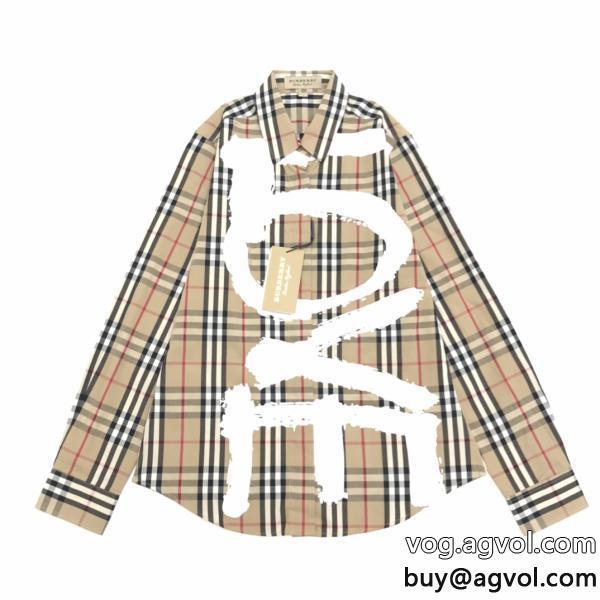 BURBERRY清涼感とカジュアルスタイル大人っぽいスタイルが完成Tシャツ激安 ブランド 通販