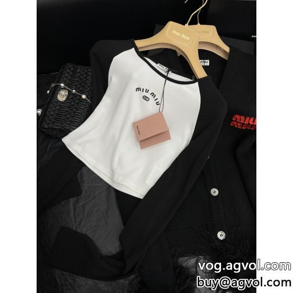 スーパー コピー 安心TシャツMIUMIUNEW　新作 定番人気商品