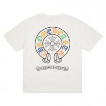 CHROME HEARTSブランド 通販 激安2026のトレンドアイテムシンプルながら切れ味のいいTシャツ