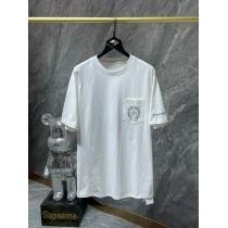 TシャツCHROME HEARTS偽 ブランドきれいめな印象最新で男女兼用にもお勧め