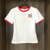 MIUMIU2026SS大人OKオフィスファッションブランド コピー 激安Tシャツ