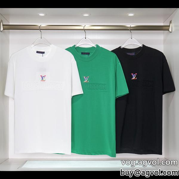 コピー ブランド 販売上等半袖Tシャツ数年愛用しても人気アイテム在庫希少ルイ ヴィトン