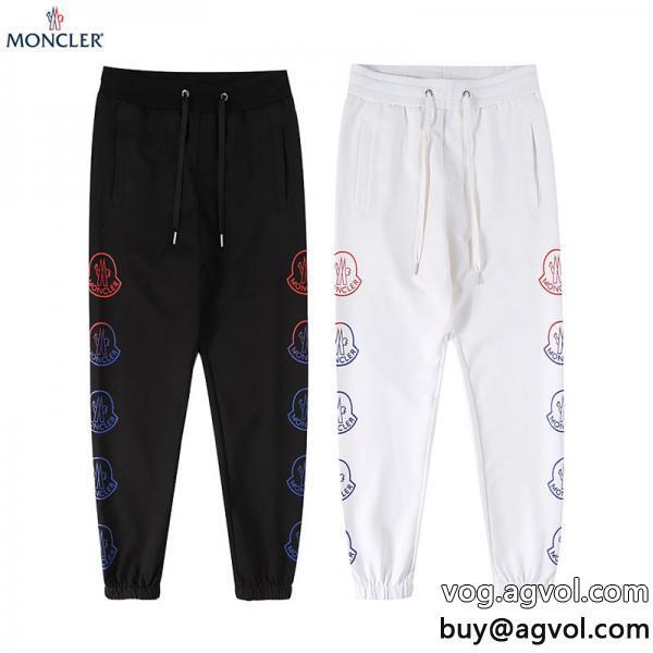 偽 ブランド新作限定めっちゃ綺麗色今年の2025コーデに活躍するMONCLER男女共用&nbsp;スラックス上等