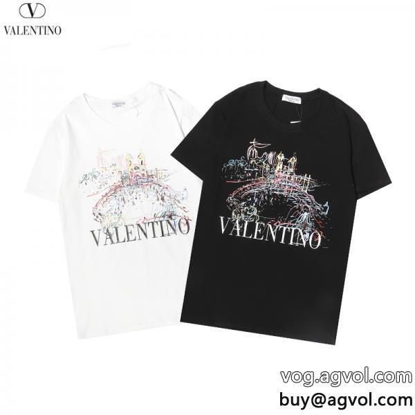 very GOOD23新作各色入手困難海外直送偽 ブランド 購入男女共用半袖Tシャツヴァレンティノ