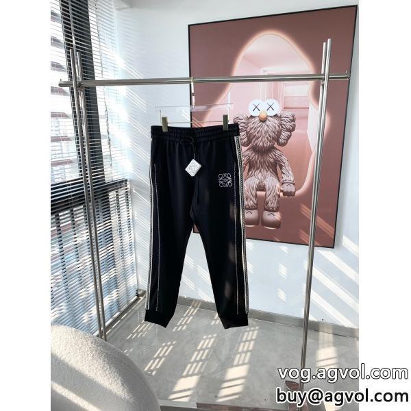 品がよくて値段が安いコピー ブランドロエベ男女共用スラックス入手超困難エレガント系スタイル
