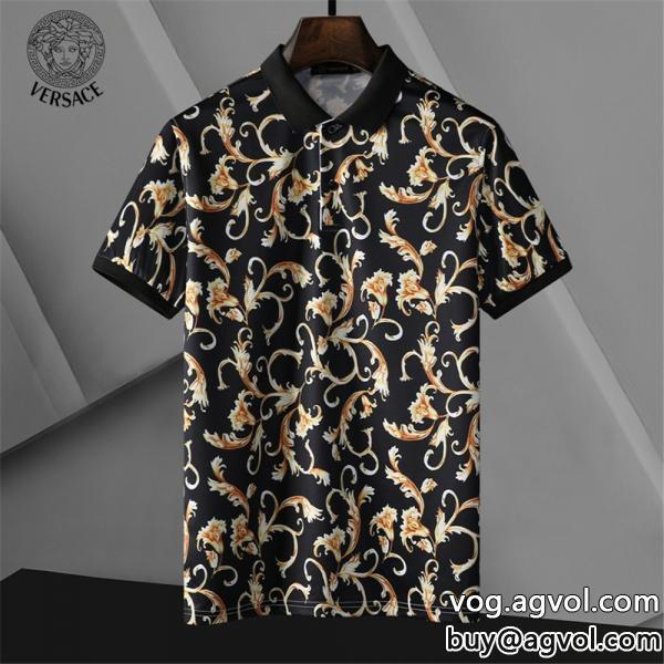 20262026も引き続きトレンドきれいめ派に上質VERSACEブランド コピー 専門半袖Tシャツ