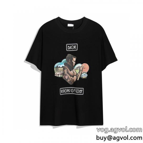 激安 通販 専門DIOR半袖Tシャツ大注目を浴びる2026新作売切れ必須