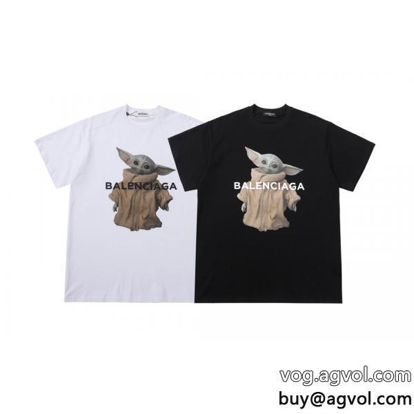 balenciaga著名人愛用売切れ必須半袖Tシャツブランド コピー 販売 